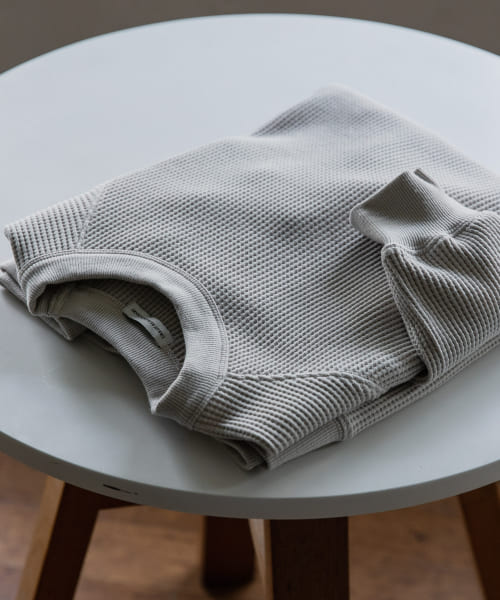 『UR TECH』ワッフルロングスリーブTシャツ