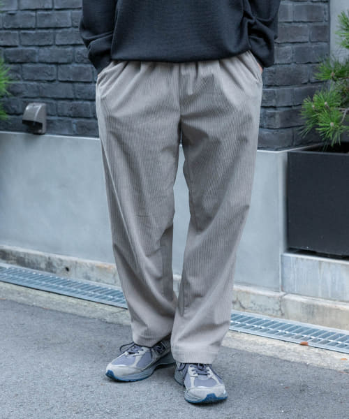 FORK&SPOON　TECコーデュロイパンツ