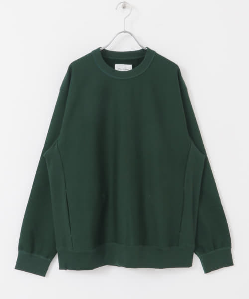 STILL BY HAND　Mercerised cotton sweat SHIRTS