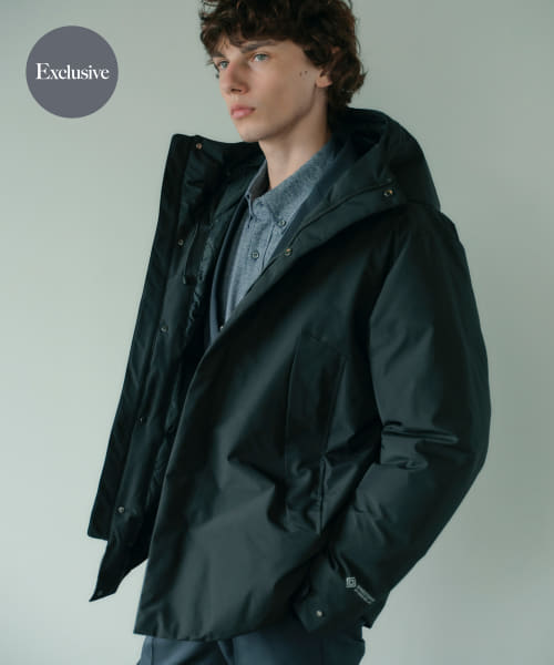 『別注』+phenix　WINDSTOPPER by GORE-TEX LABS ダウンジャケット
