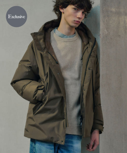 『別注』+phenix　WINDSTOPPER by GORE-TEX LABS ダウンジャケット