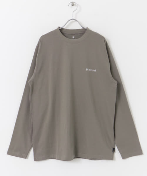 Snow Peak Apparel　SP Onepoint Logo Long-Sleeve TEE