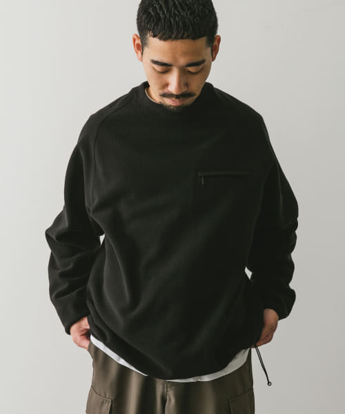 『UR TECH』ピケフリース プルオーバー