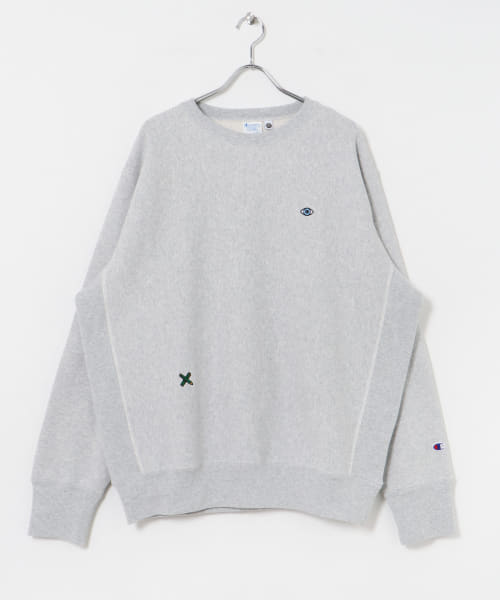 『別注』LOWERCASE×Champion　LCリバースウィーブbyFACEOKA