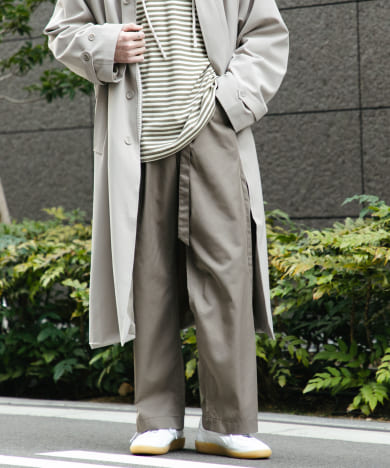 アソートベルテッドストレートパンツ