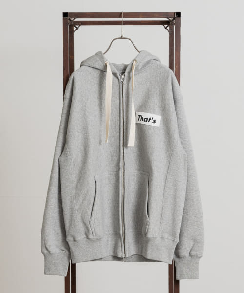 That’s　The FULL ZIP Hoody