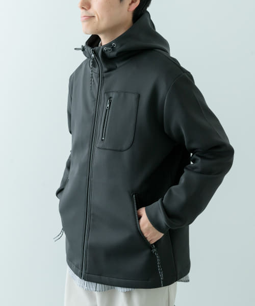 ZIP UP ダンボールフードアウター