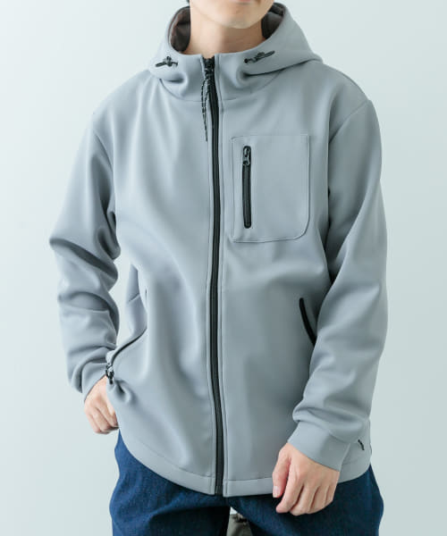 ZIP UP ダンボールフードアウター
