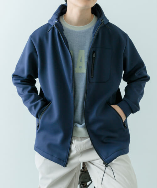 ZIP UP ダンボールフードアウター