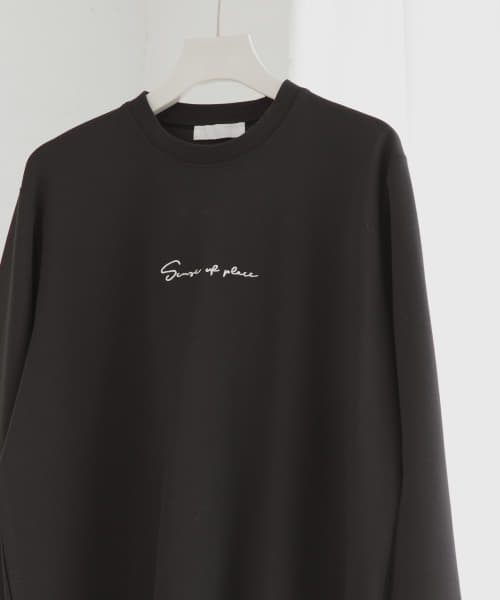 『ユニセックス』シシュウポンチロングTシャツ