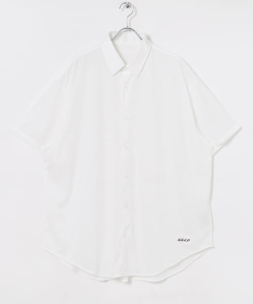 dDdDdDd　POLY MESH SHORT-SLEEVE SHIRTS