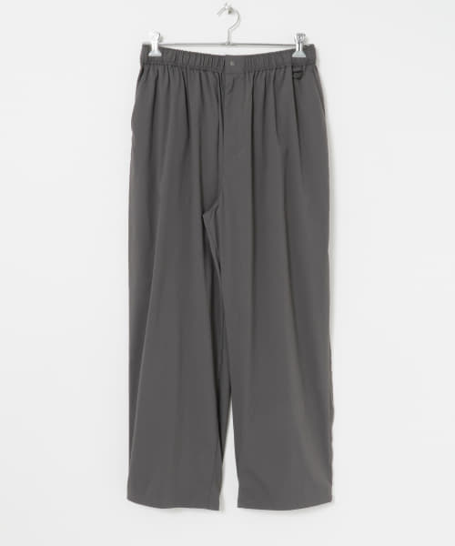 dDdDdDd　NYLON WIDE TAPERED PANTS