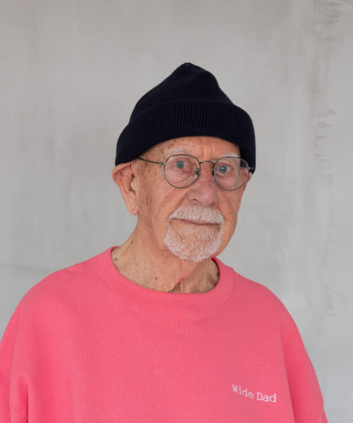 WIDE DAD ROLL KNIT CAP