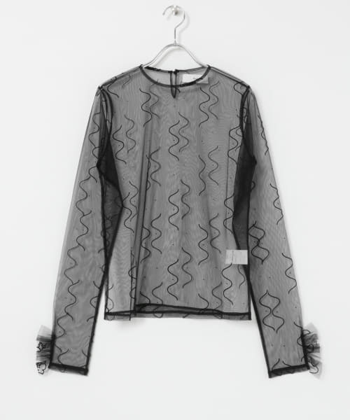 Po/　tulle top naminami