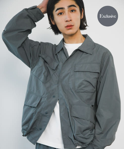 『別注』Snow Peak Apparel×DOORS　Nylon Tussah Blouson