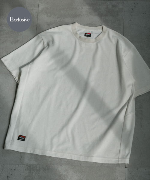 『吸水速乾 / 別注』NANGA×EKAL　ボーダーTシャツ