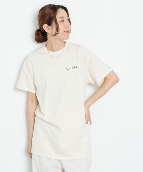GLASSY SEA　wave of life t-shirts
