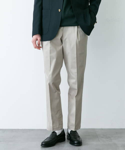 LIFE STYLE TAILOR　ストレッチコットンパンツ
