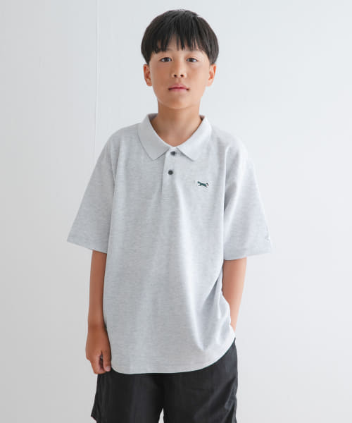 『WEB/一部店舗限定』『別注』PENNEYS×DOORS　THEFOX鹿の子ポロシャツ(KIDS)