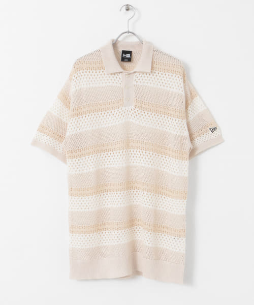 NEW ERA GOLF　SHORT-SLEEVE MESH POLO