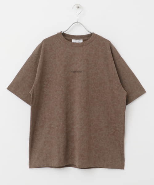 スノーダイクルーネックロゴTシャツ
