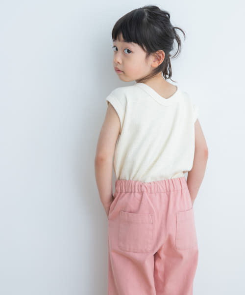 FORK&SPOON　ストライプサーマル2WAYカットソー(KIDS)