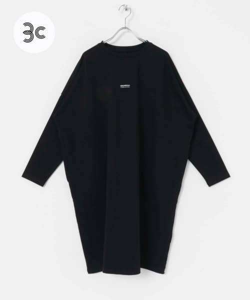 『別注』MIDIUMISOLID×TGM　Organic cotton LS ONE-PIECE
