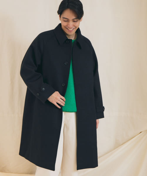 BAL COLLAR COAT SUPER120