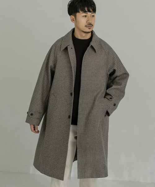 BAL COLLAR COAT SUPER120
