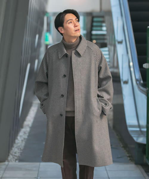 BAL COLLAR COAT SUPER120