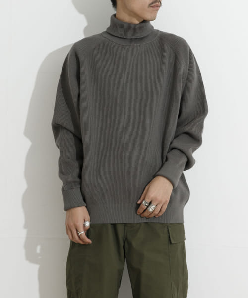 KEIMEN　KM-Turtleneck knit
