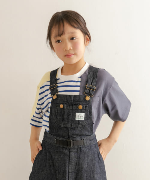 ARCH&LINE　ORGANIC COTTON PATCHWORK T-SHIRTS
