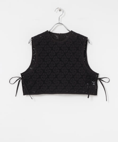 SATORU SASAKI　SHORT EMBROIDERY VEST