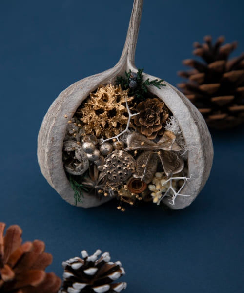BLOMSTER　Xmas nutsarrange