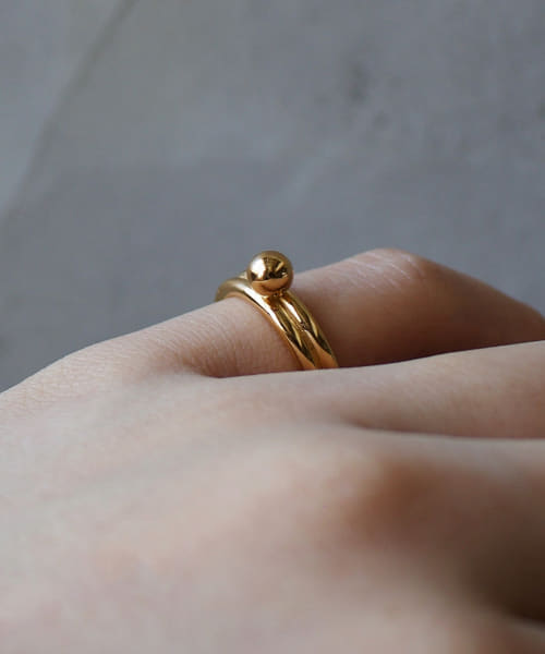 『別注』Naotokojima×URBAN RESEARCH　ball p ring