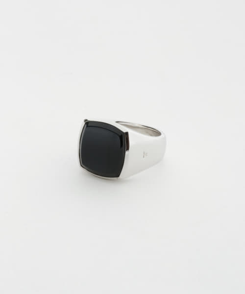 TOM WOOD　Cushion BLK Onix M
