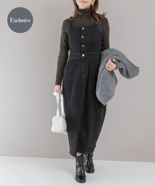 『別注』Lee×ROSSO　BALOON DENIM DRESS