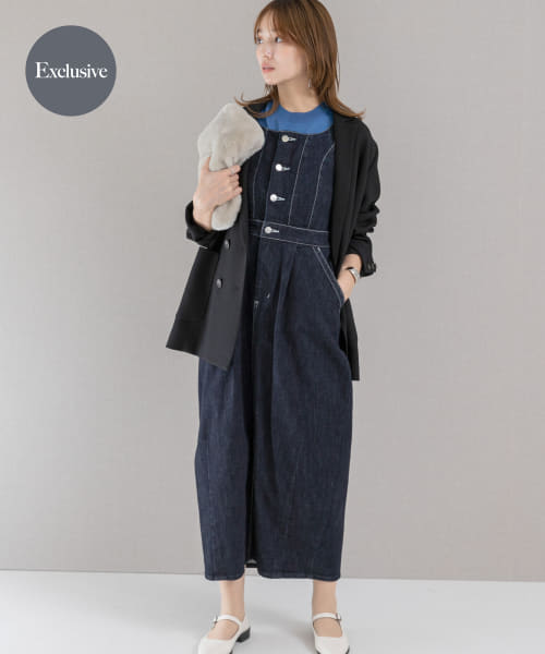 『別注』Lee×ROSSO　BALOON DENIM DRESS