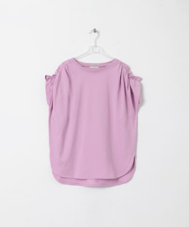 gather no sleeve t-shirts