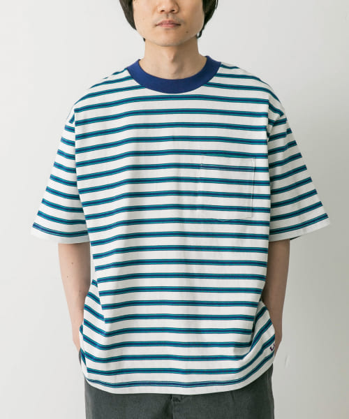 L.L.Bean　UnionShortSleeveStripedT-shirts