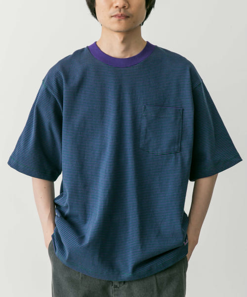 L.L.Bean　UnionShortSleeveStripedT-shirts