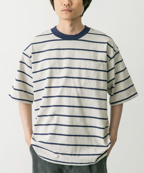 L.L.Bean　UnionShortSleeveStripedT-shirts