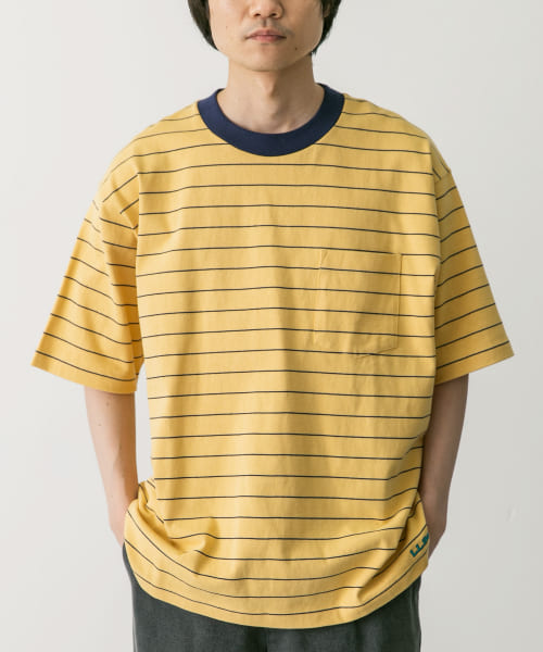 L.L.Bean　UnionShortSleeveStripedT-shirts