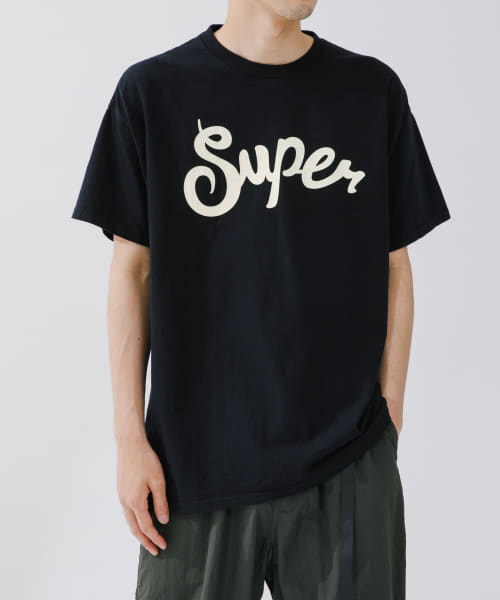 SUPERMARKET　SMアップリケTシャツ
