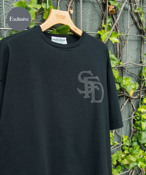 『別注』SASSAFRAS　SFD Logo T-shirts 1/2