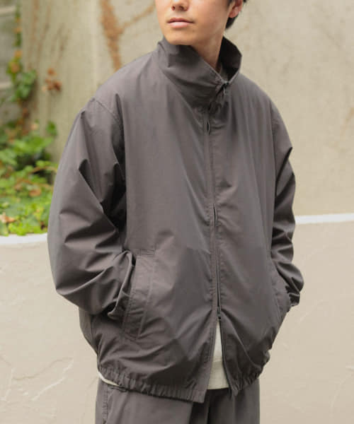 『セットアップ対応』撥水×ストレッチ トラックジャケット
