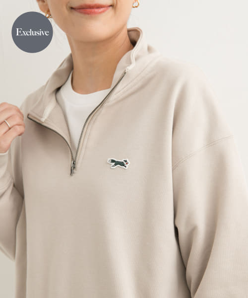 『別注』PENNEYS×DOORS　THE FOX ハーフジップスウェット