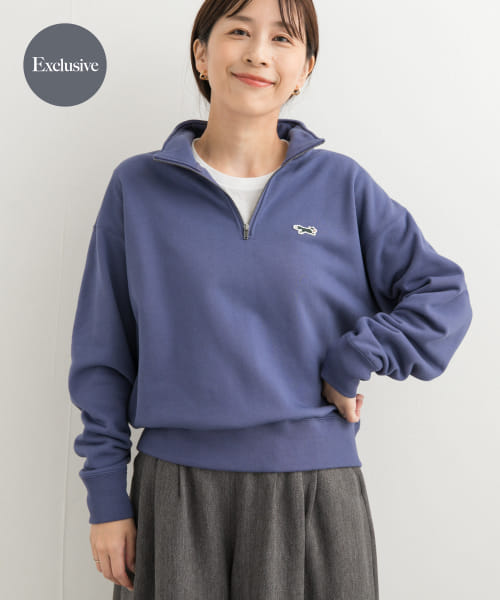 『別注』PENNEYS×DOORS　THE FOX ハーフジップスウェット