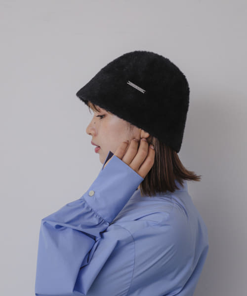 『WEB/一部店舗限定』プレートシャギーハット