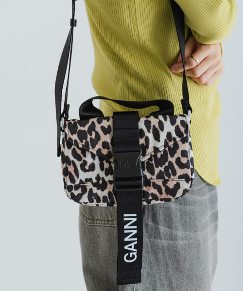 GANNI　Recycled Tech MiniSatchel